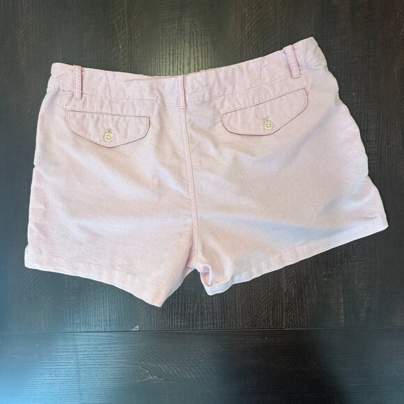 Ralph Lauren Women’s Pink Chino Shorts Size 8 Classic Casual Summer - Picture 2 of 8
